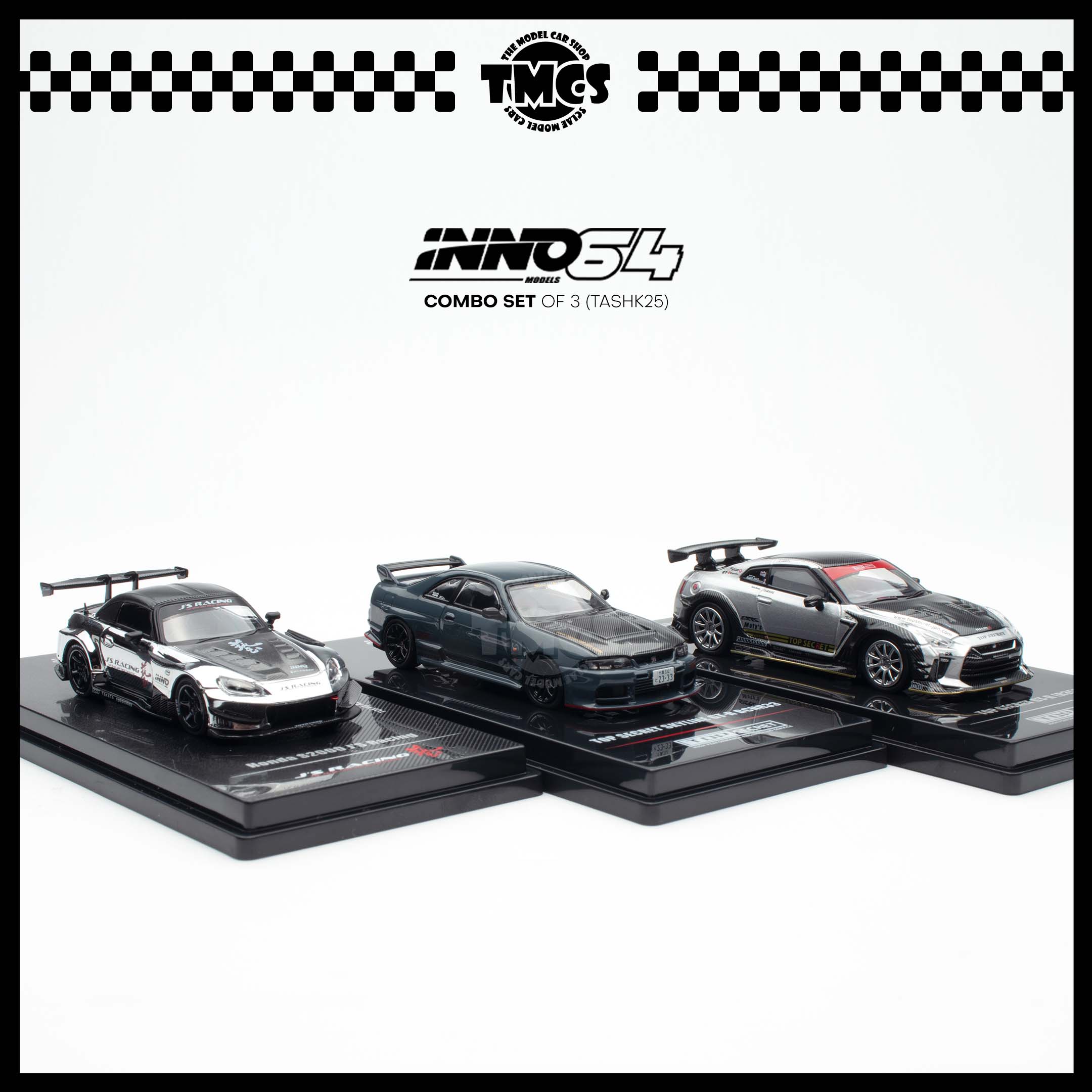 INNO64] 1:64 Combo Set Of 3 (TASHK25) | The Model Car Shop