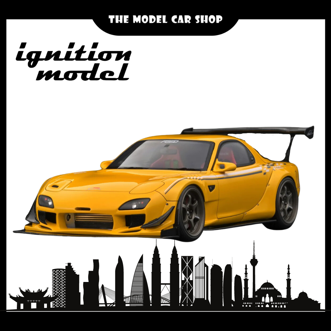 Ignition Model] FEED Afflux GT3 (FD3S) Yellow | The Model