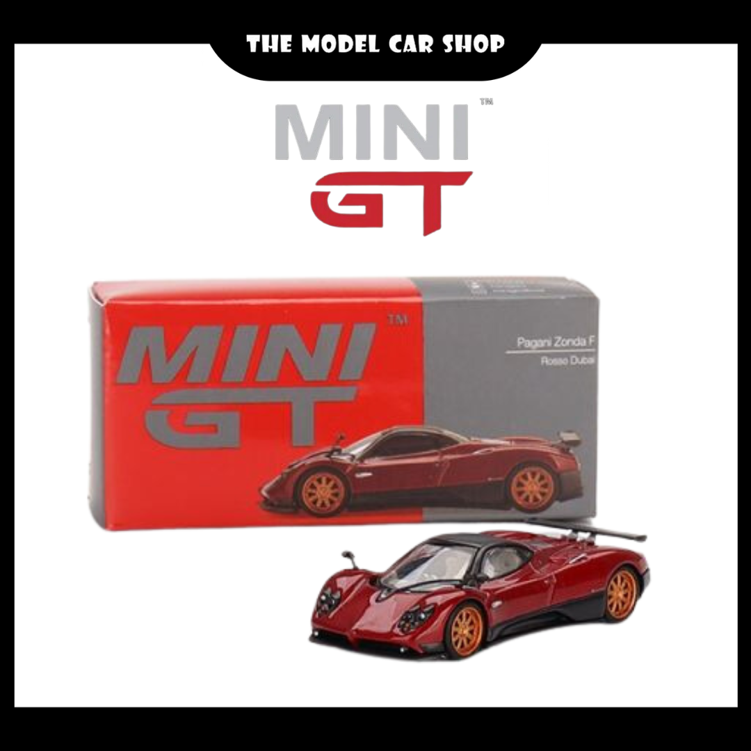 Mini GT 1/64 Pagani Zonda F Rosso Dubai