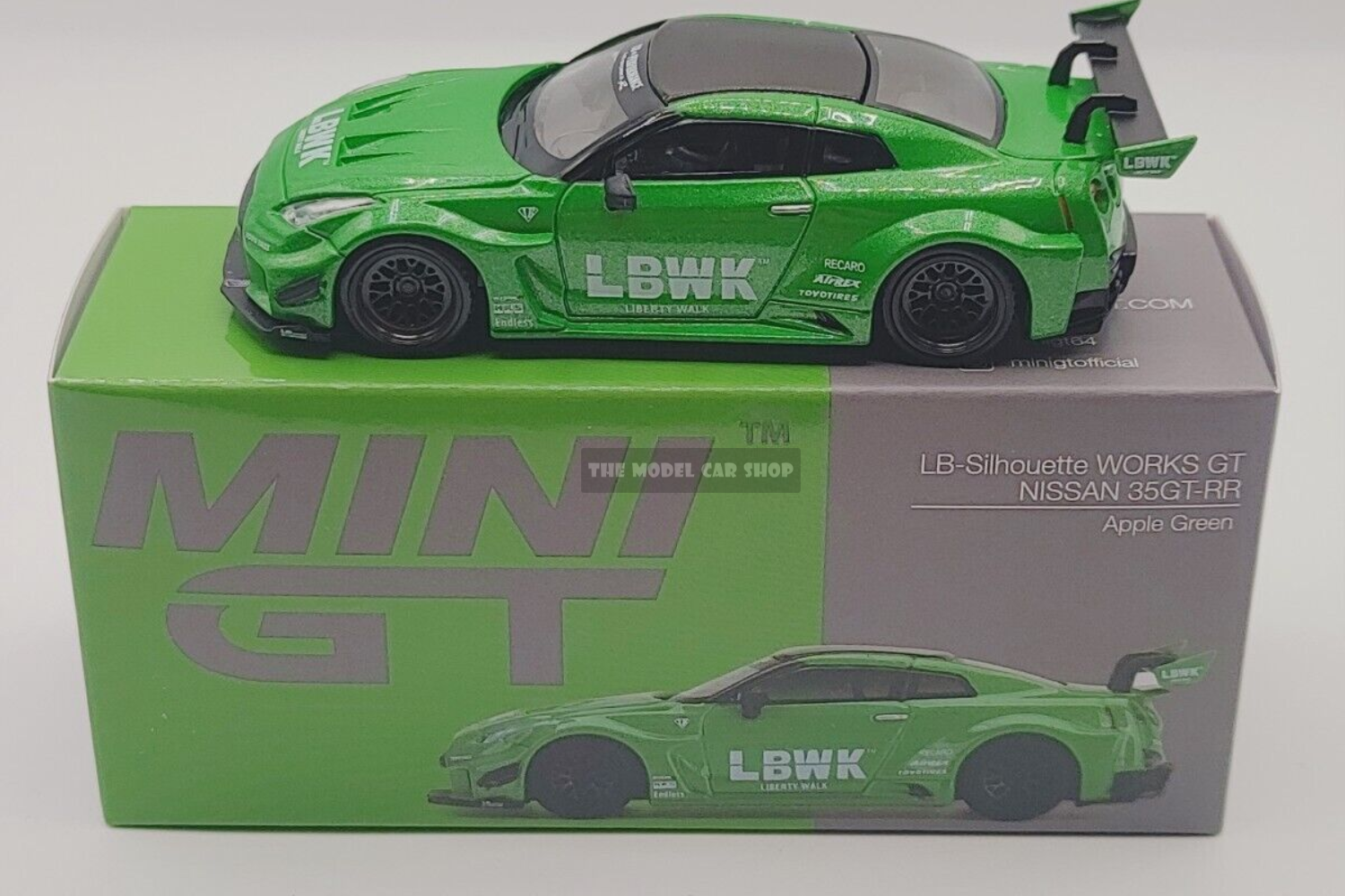 Mini GT 1:64 Indonesia Exclusive LB-Silhouette WORKS GT NISSAN