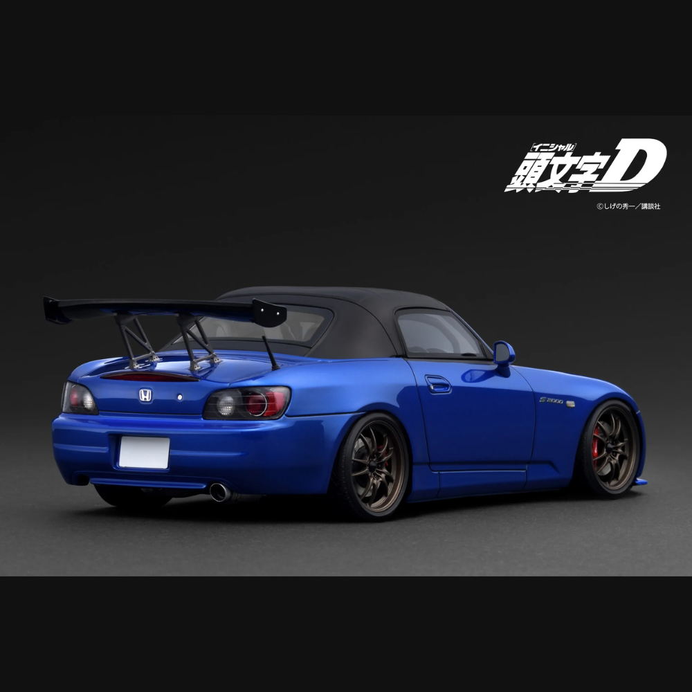 [Ignition Model 1:18 Initial D Honda S2000 (AP1) - Blue Metallic