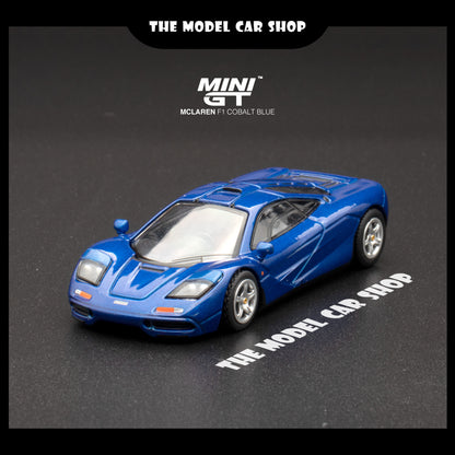 [Mini GT] McLaren F1 Cobalt Blue