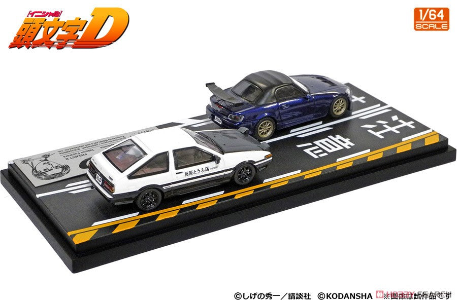 Modeler's] Initial D Keisuke Takahashi RX-7 (FD3S) & Wataru Akiyama Levin  (AE86)