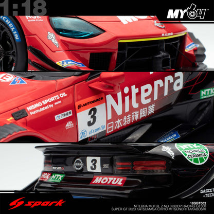 [Sparky] Niterra MOTUL Z No.3 NDDP RACING GT500 SUPER GT 2023 Katsumasa Chiyo - Mitsunori Takaboshi