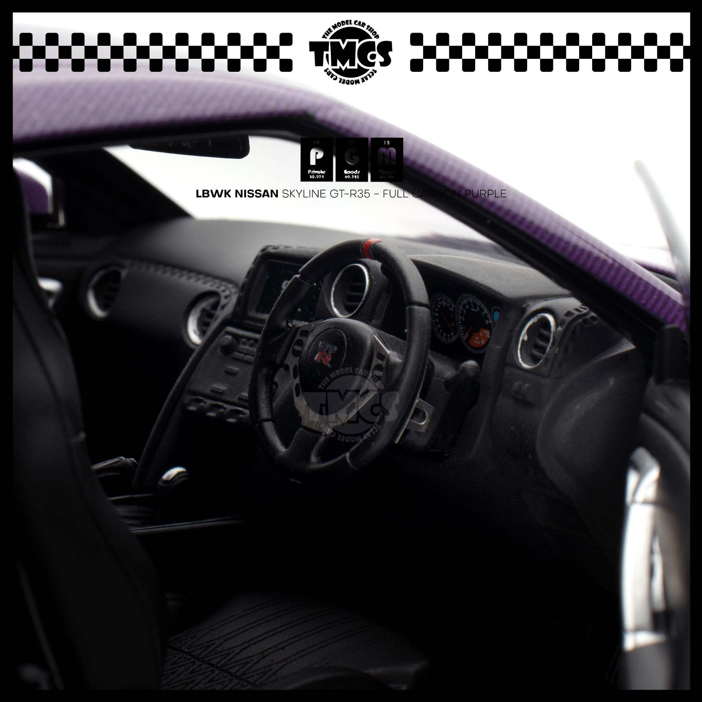 [PGM] LBWK Nissan Skyline GT-R35 - Full Carbon Purple
