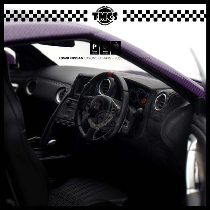 [PGM] LBWK Nissan Skyline GT-R35 - Full Carbon Purple