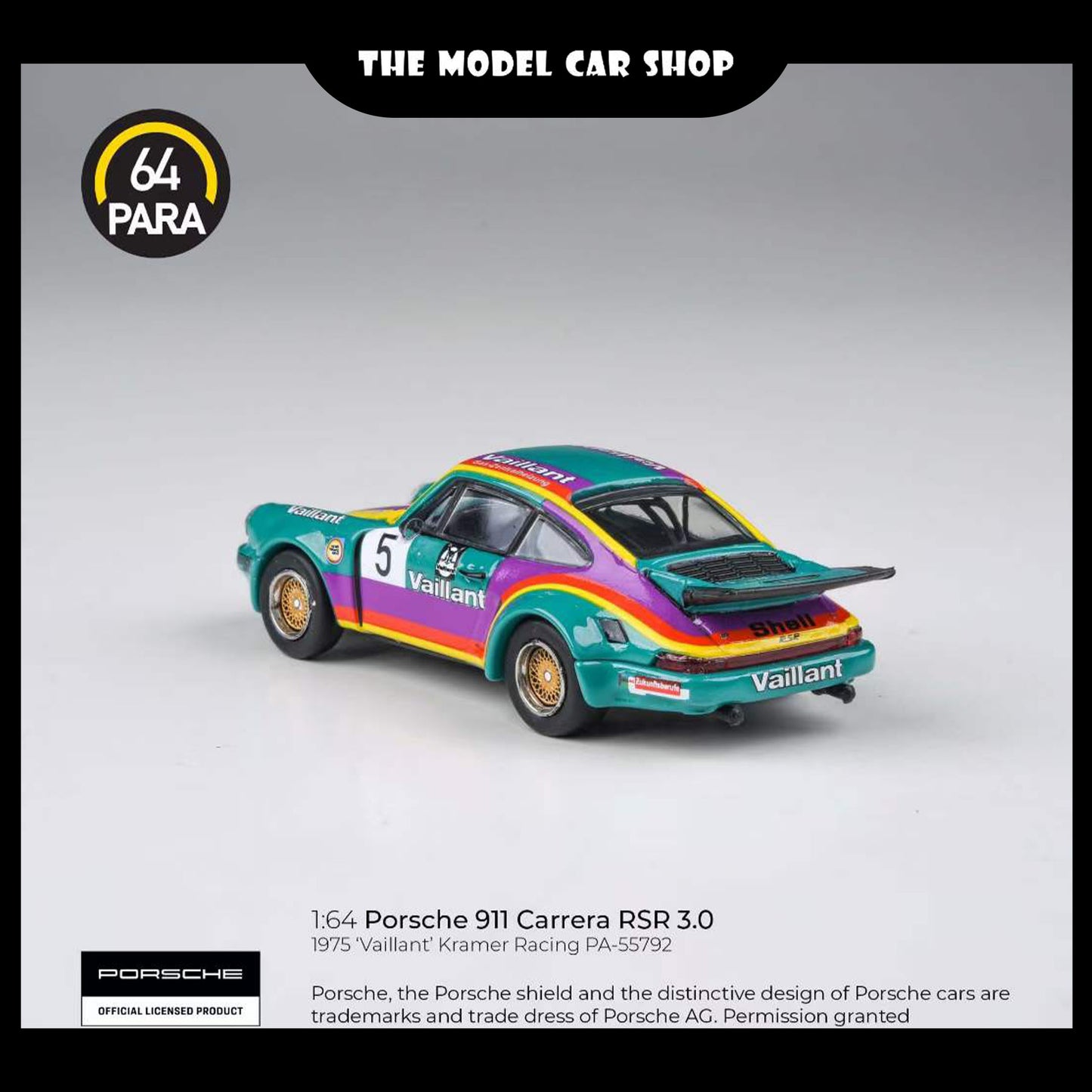 [PARA64] Porshce 911 Carrera RSR 3.0 "Vaillant" Kramer Racing #5