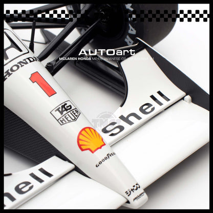 [Auto Art] Mclaren Honda MP4/6 Japanese GP 1991 A.Senna #1 (With Mclaren Logo)