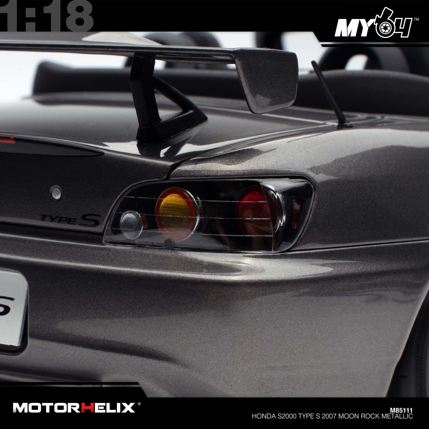 [Motorhelix] Honda S2000 Type S 2007 - Moon Rock Metallic