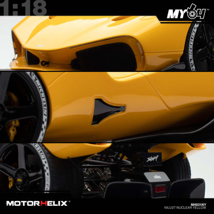 [Motorhelix] 1:18 Nilu - Nuclear Yellow
