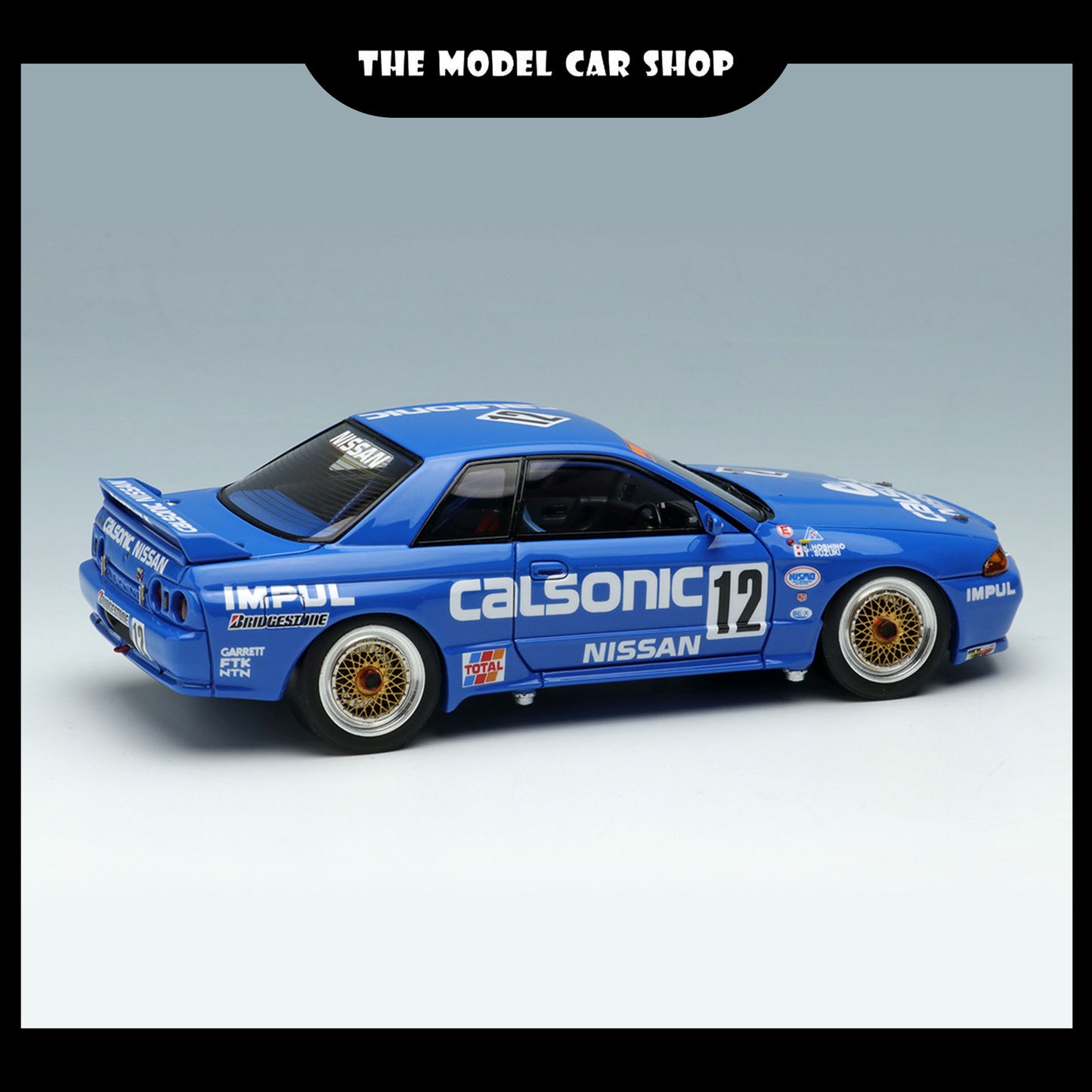 [Make Up] Nissan Skyline GT-R (BNR32) Gr.A "CALSONIC TEAM IMPUL" No.12 JTC West Japan circuit 1990 Winner