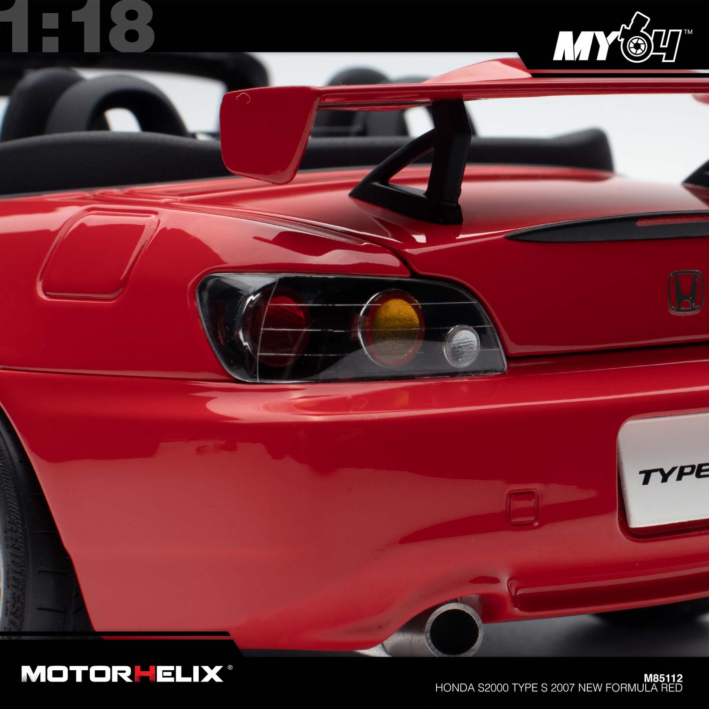 [Motorhelix] Honda S2000 Type S 2007 - New Formula Red