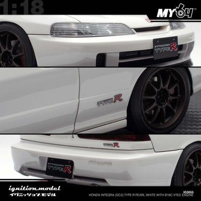 [Ignition Model] Honda Integra (DC2) Type R - Pearl White With B18C VTEC Engine