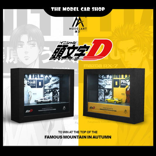[More Art] Initial D Frame with Car