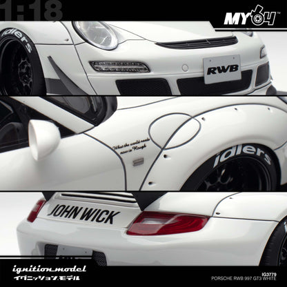 [Ignition Model] Porsche RWB 997 GT3 - White