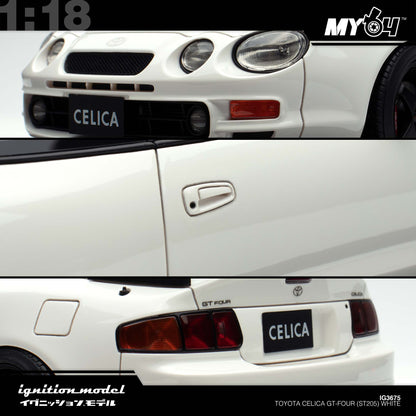 [Ignition Model] Toyota Celica GT-FOUR (ST205) - White