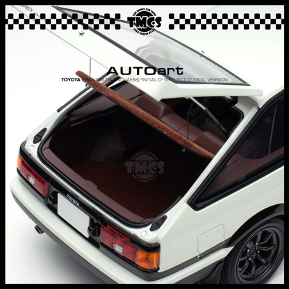 [Auto Art] 1:18 Toyota Sprinter Trueno (AE86) "Initial D" "Project D" Final Version