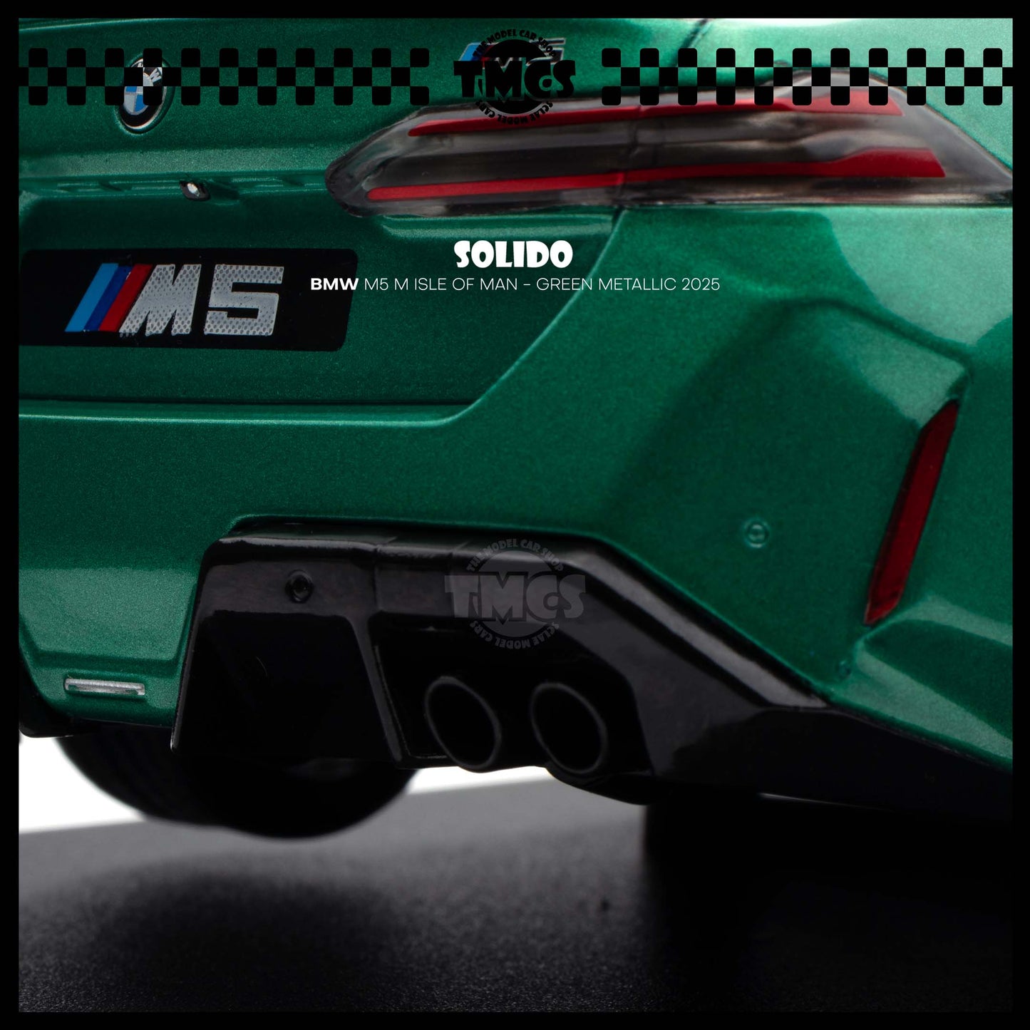 [Solido] 1:18 BMW M5 M Isle of Man - Green Metallic 2025