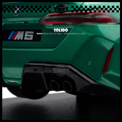 [Solido] 1:18 BMW M5 M Isle of Man - Green Metallic 2025