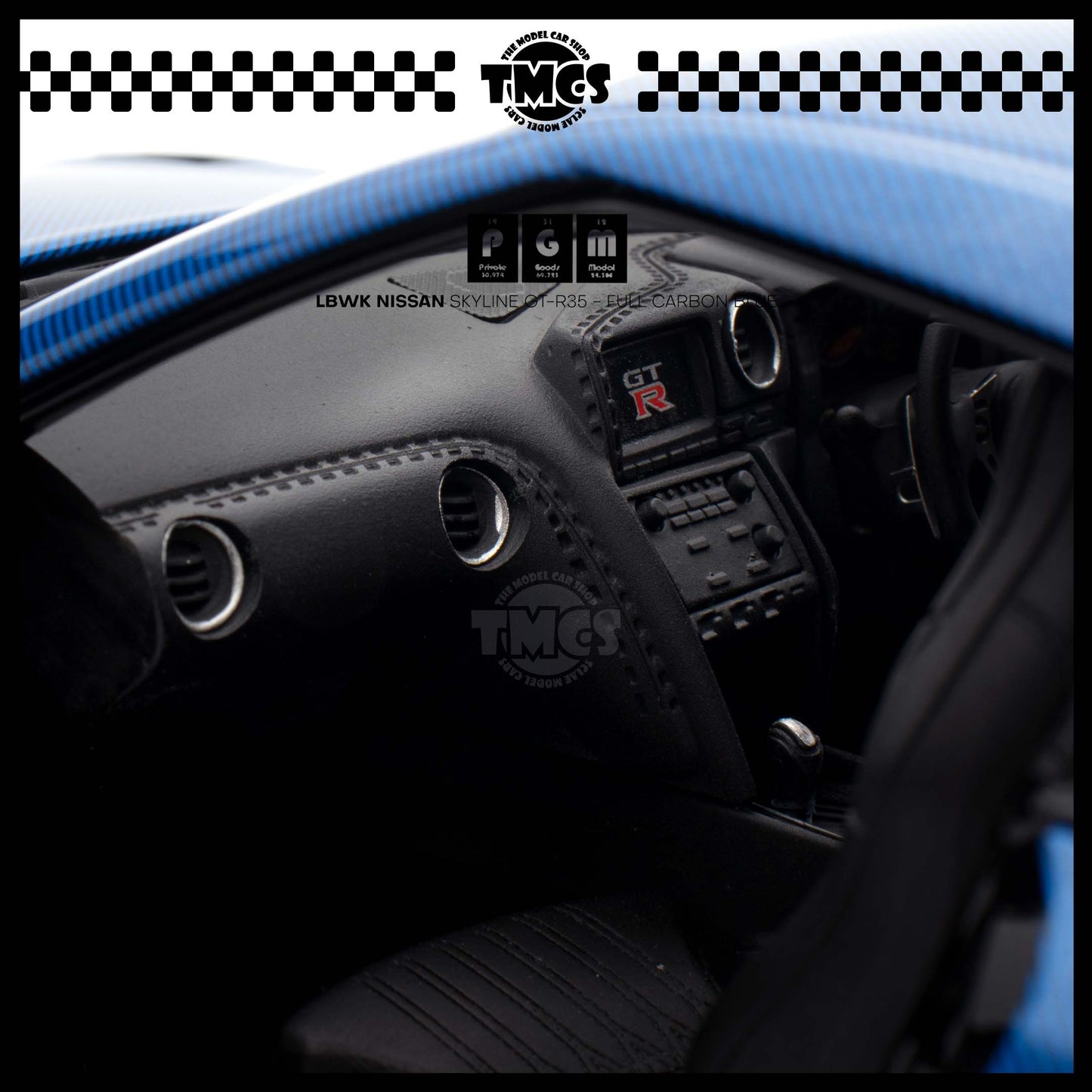 [PGM] LBWK Nissan Skyline GT-R35 - Full Carbon Blue