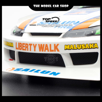 [Top Speed] Nissan LB-Super Silhouette S15 SILVIA #555 2023 Formula Drift Japan