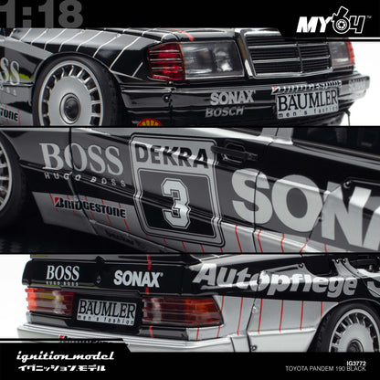 [Ignition Model] 1:18 Toyota Pandem 190 - Black