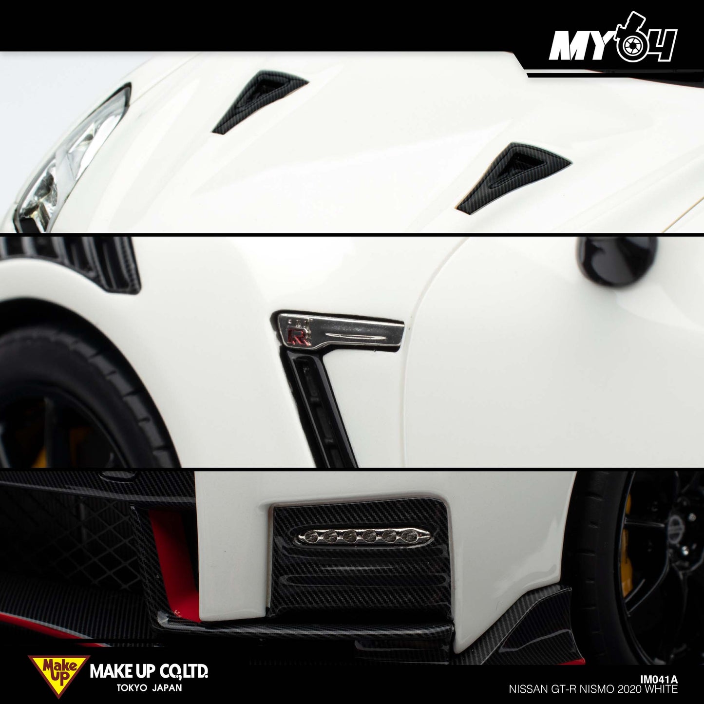 [Make Up] Nissan GT-R Nismo 2020 - White