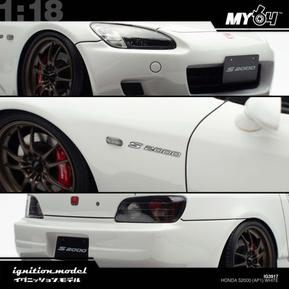 [Ignition Model 1:18 Honda S2000 (AP1) - White