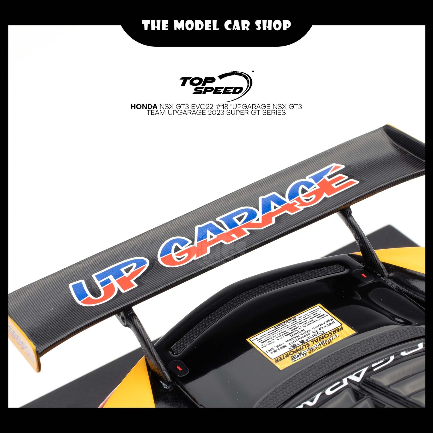 [Top Speed] Honda NSX GT3 EVO22 #18 "UPGARAGE NSX GT3" TEAM UPGARAGE 2023 SUPER GT SERIES