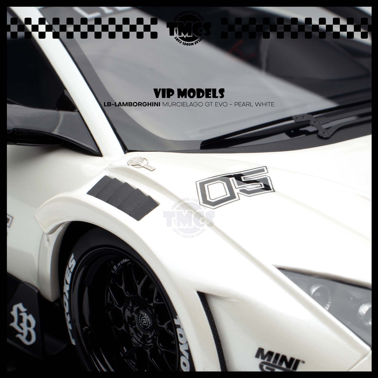 [VIP] LB-Lamborghini Murcielago GT Evo - Pearl White