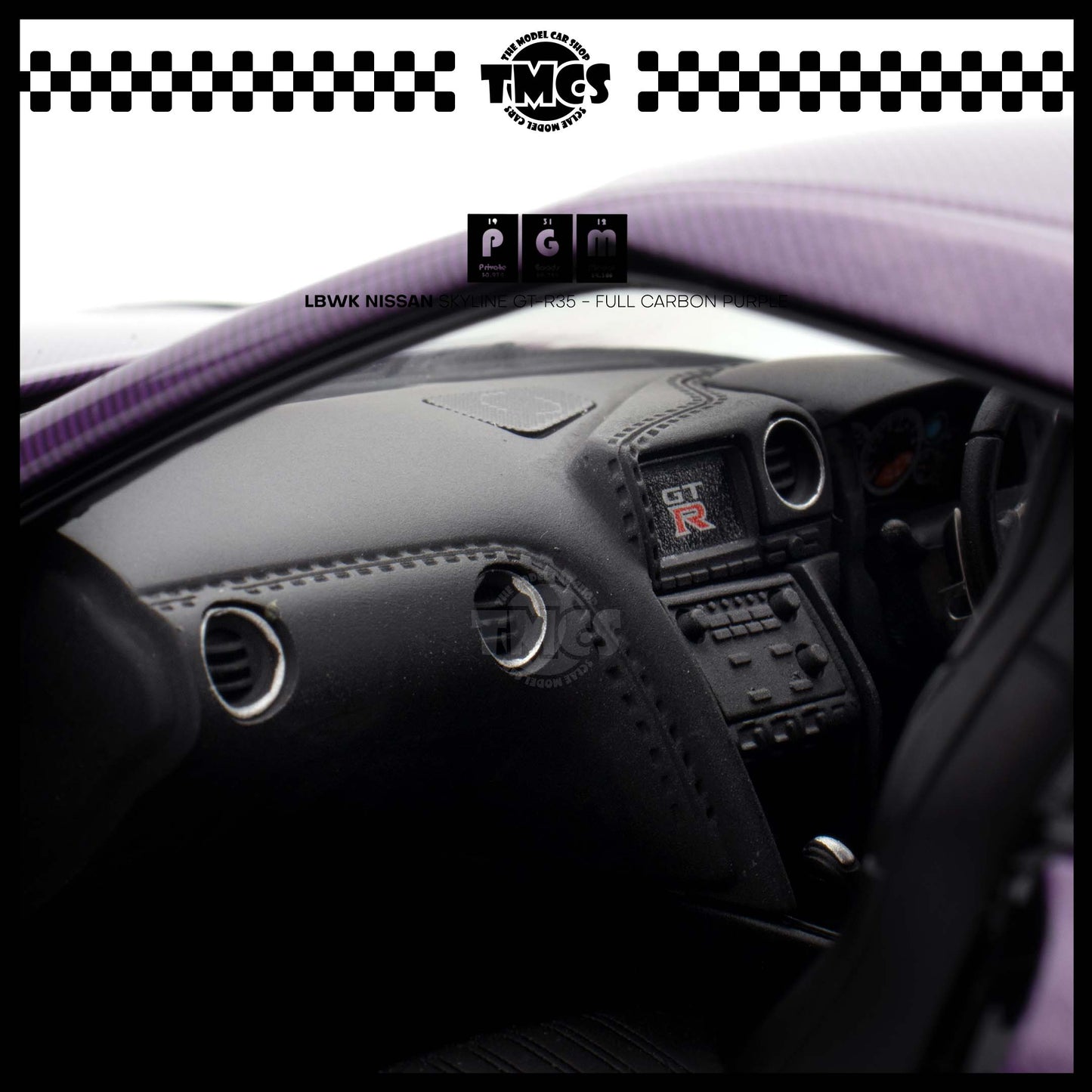 [PGM] LBWK Nissan Skyline GT-R35 - Full Carbon Purple