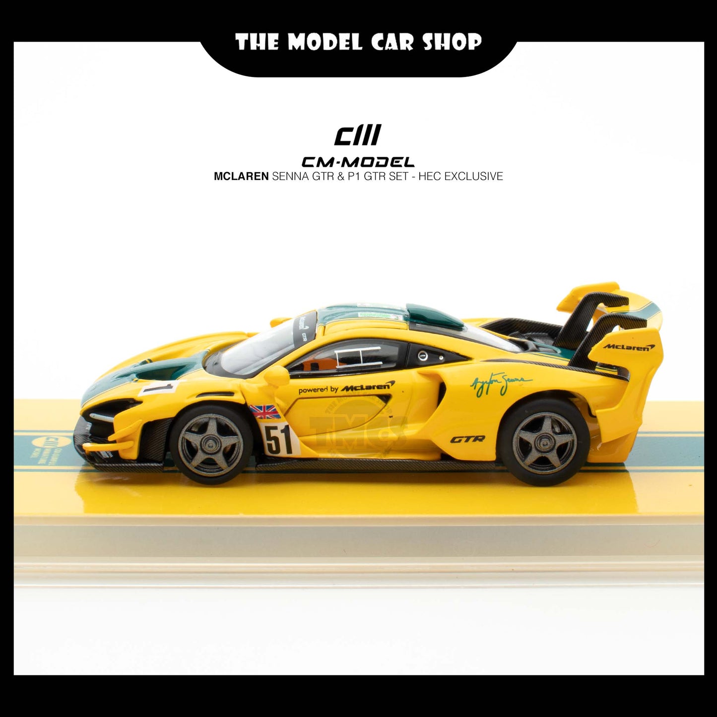 [CM Model] McLaren Senna GTR & P1 GTR Set - HEC Exclusive