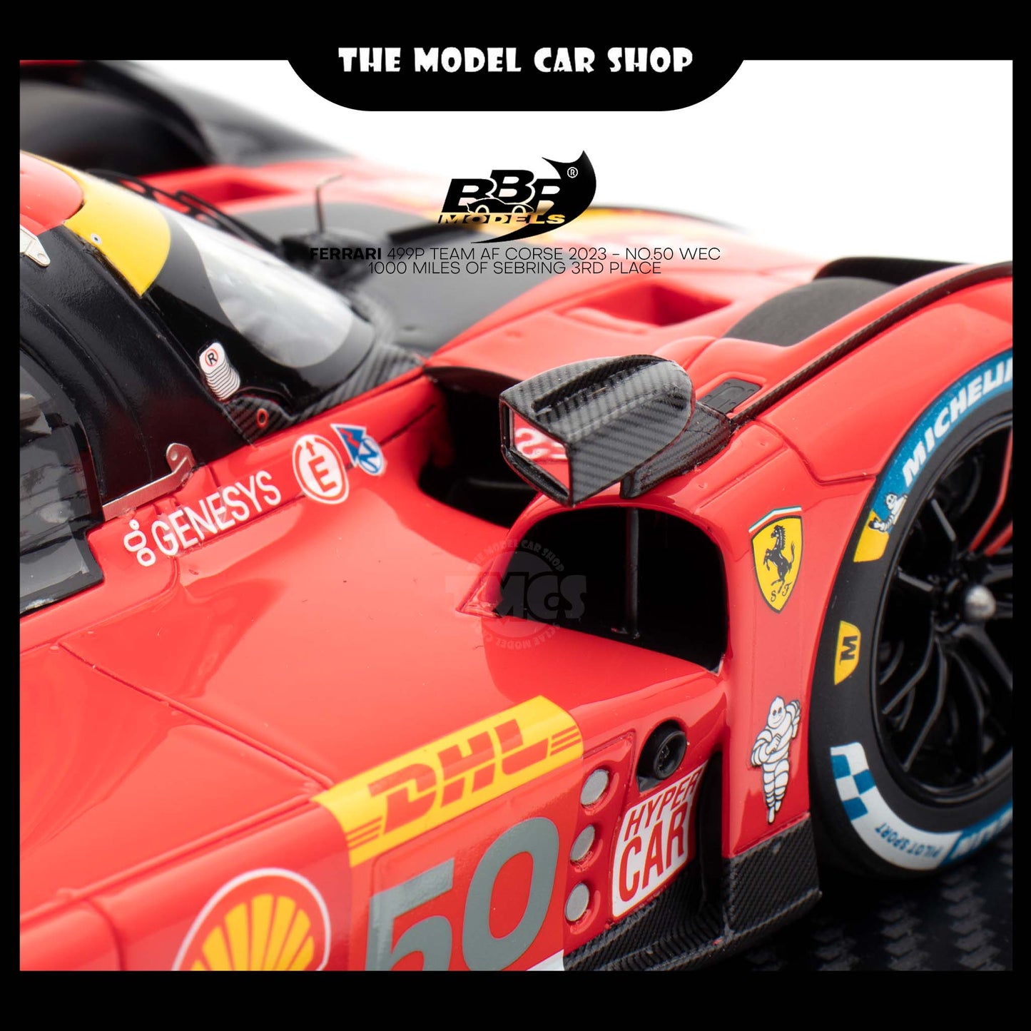 [BBR] Ferrari 499P Team AF Corse 2023 - No.50 WEC 1000 Miles of Sebring 3rd Place