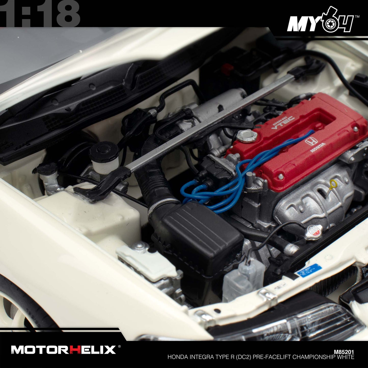 [Motorhelix] Honda Integra Type R (DC2) Pre-Facelift  - Championship White