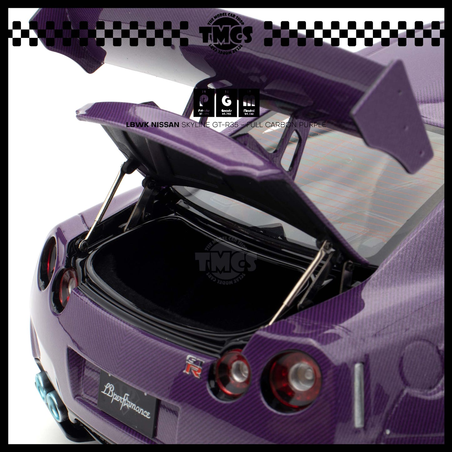 [PGM] LBWK Nissan Skyline GT-R35 - Full Carbon Purple