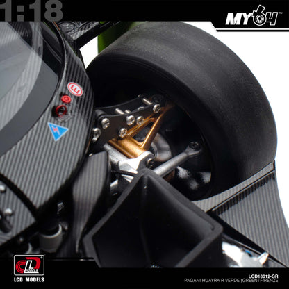 [LCD] 1:18 Pagani Huayra R - Verde (Green) Firenze
