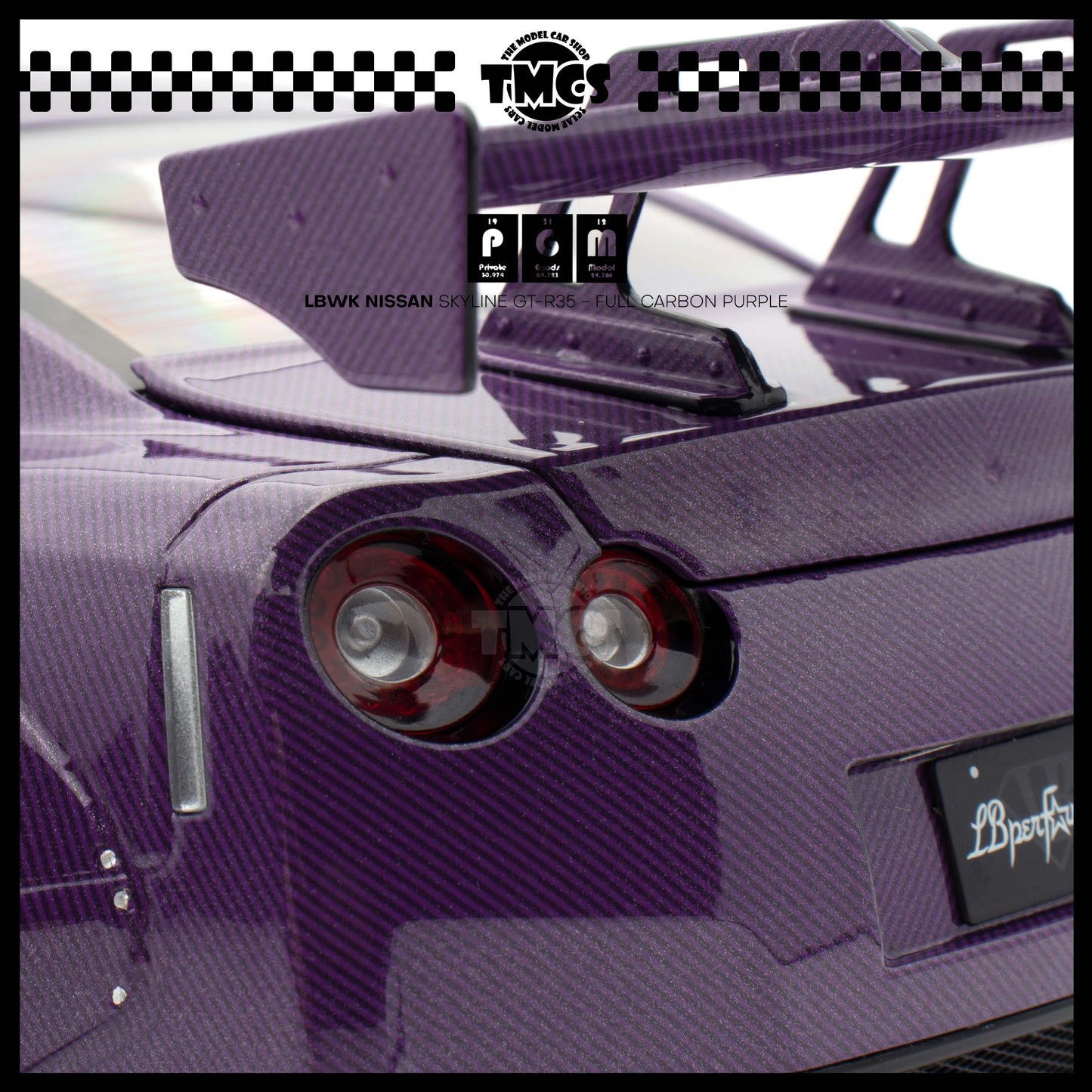 [PGM] LBWK Nissan Skyline GT-R35 - Full Carbon Purple