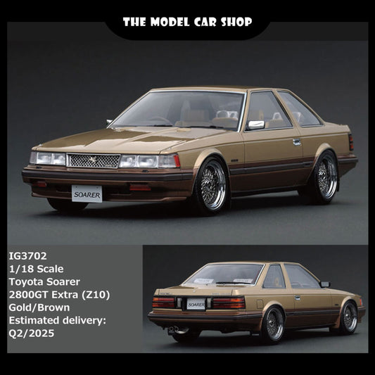 [Ignition Model] Toyota Soarer 2800GT Extra (Z10) - Gold/Brown