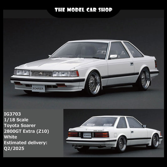 [Ignition Model] Toyota Soarer 2800GT Extra (Z10) - White