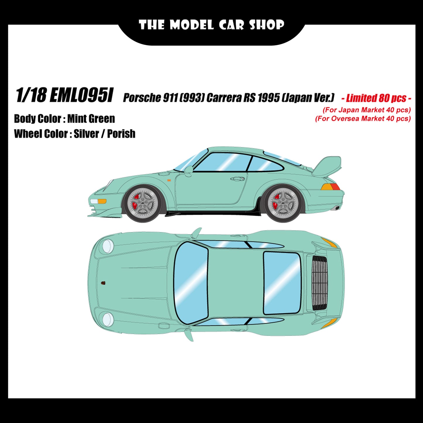 [Make Up] Porsche 911 (993) RS 1995 (Japan Ver.)