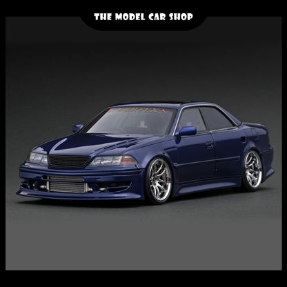 [Ignition Model] Vertex JZX100 Mark-II - Blue Metallic