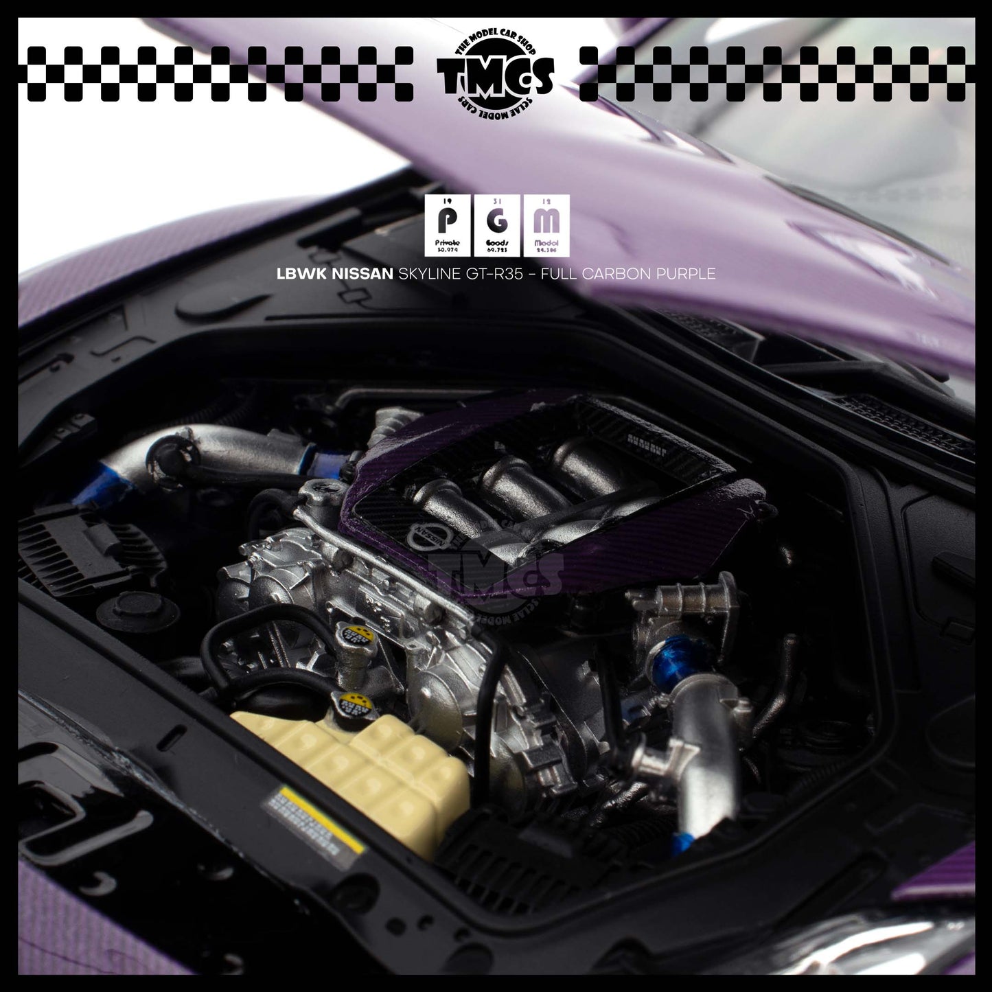 [PGM] LBWK Nissan Skyline GT-R35 - Full Carbon Purple