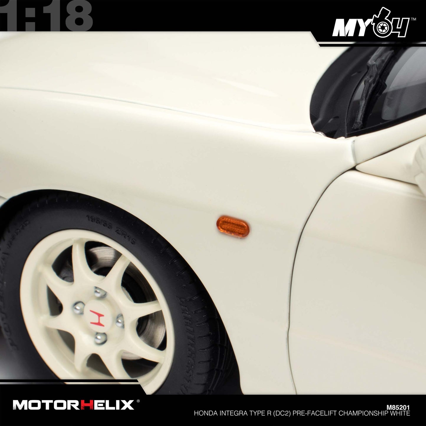 [Motorhelix] Honda Integra Type R (DC2) Pre-Facelift  - Championship White
