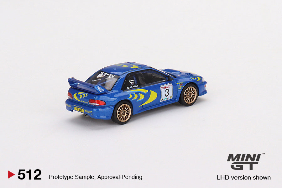 [Mini GT] Subaru Impreza WRC97 Rally Sanremo Winner #3 LHD