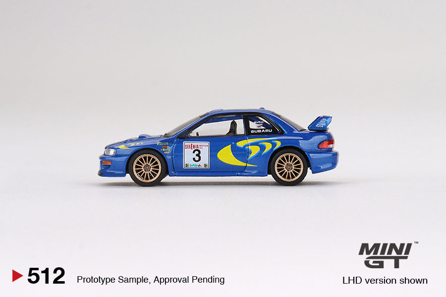 [Mini GT] Subaru Impreza WRC97 Rally Sanremo Winner #3 LHD