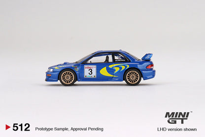 [Mini GT] Subaru Impreza WRC97 Rally Sanremo Winner #3 LHD