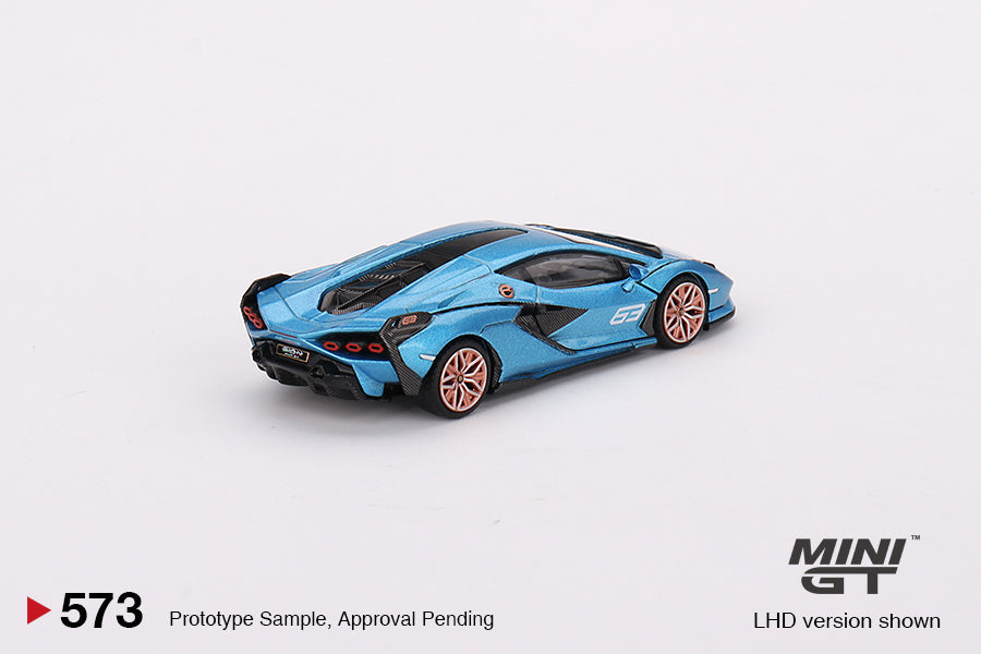 Mini GT Lamborghini Si n FKP 37 Blue Aegir The Model Car Shop