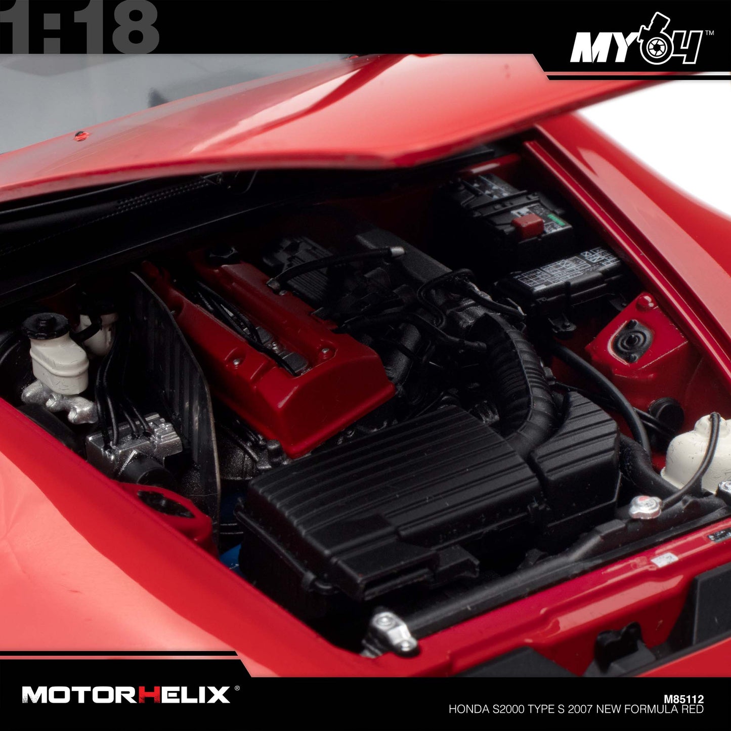 [Motorhelix] Honda S2000 Type S 2007 - New Formula Red