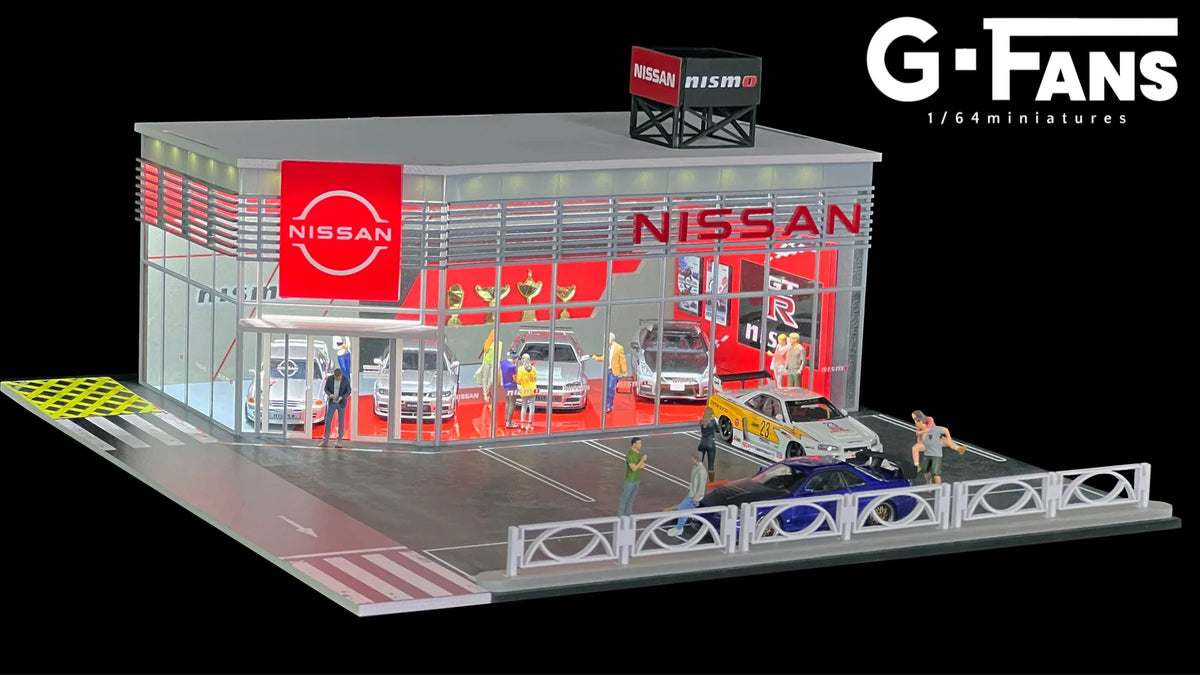 [G Fans] 1:64 Diorama (710036) Nissan Showroom