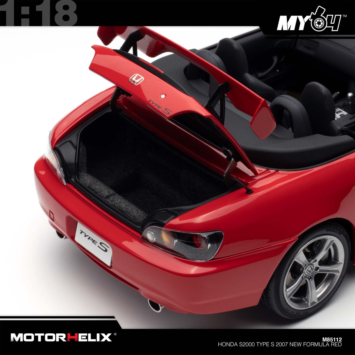 [Motorhelix] Honda S2000 Type S 2007 - New Formula Red